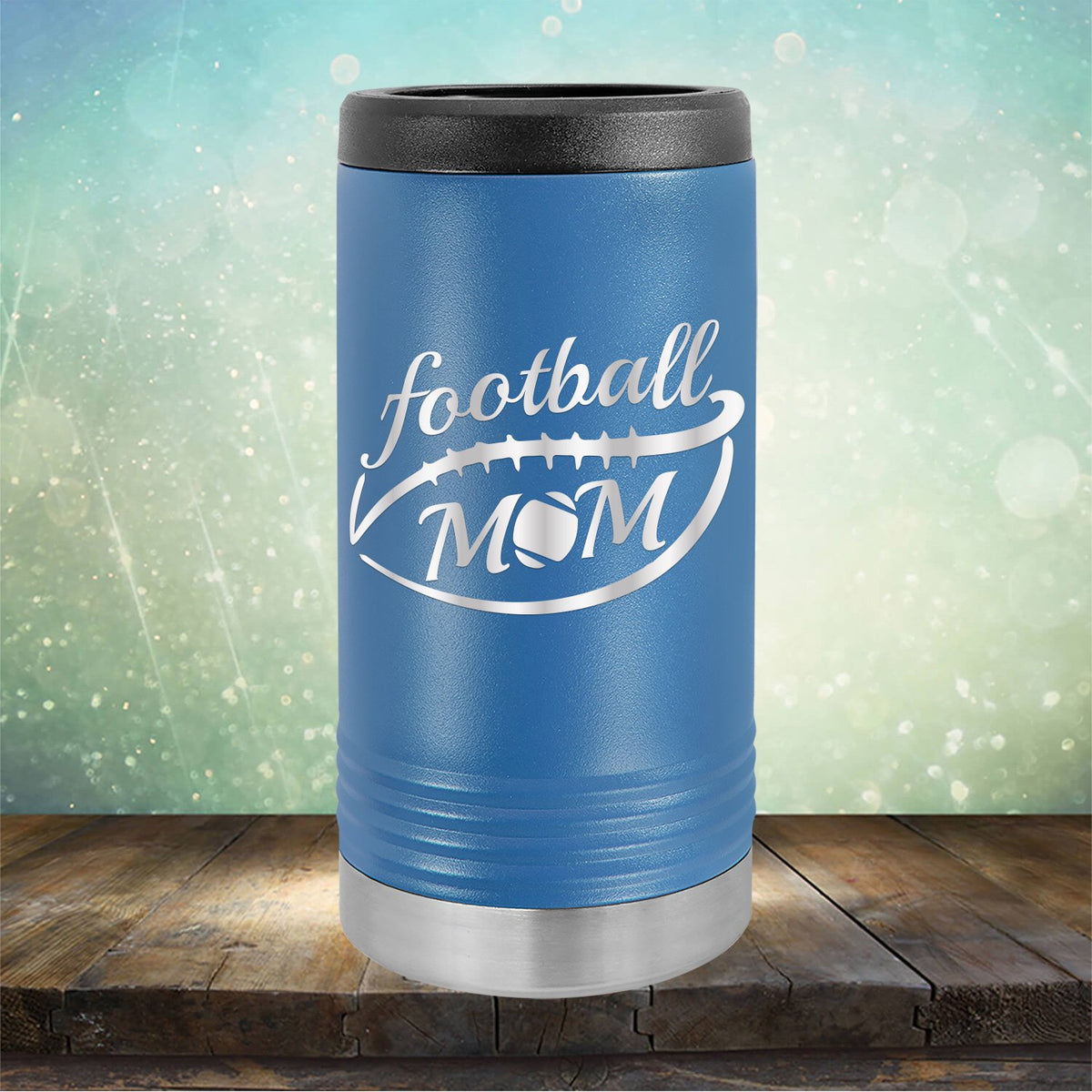 Football Mom - Laser Etched Tumbler Mug