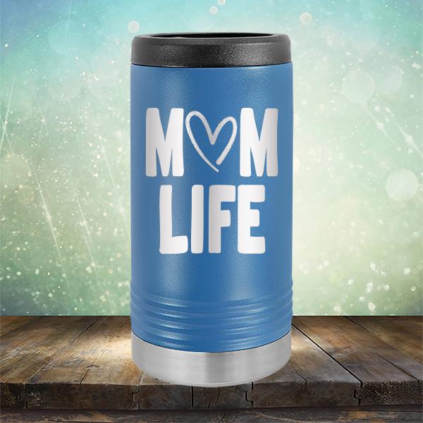 Mom Life with Heart - Laser Etched Tumbler Mug