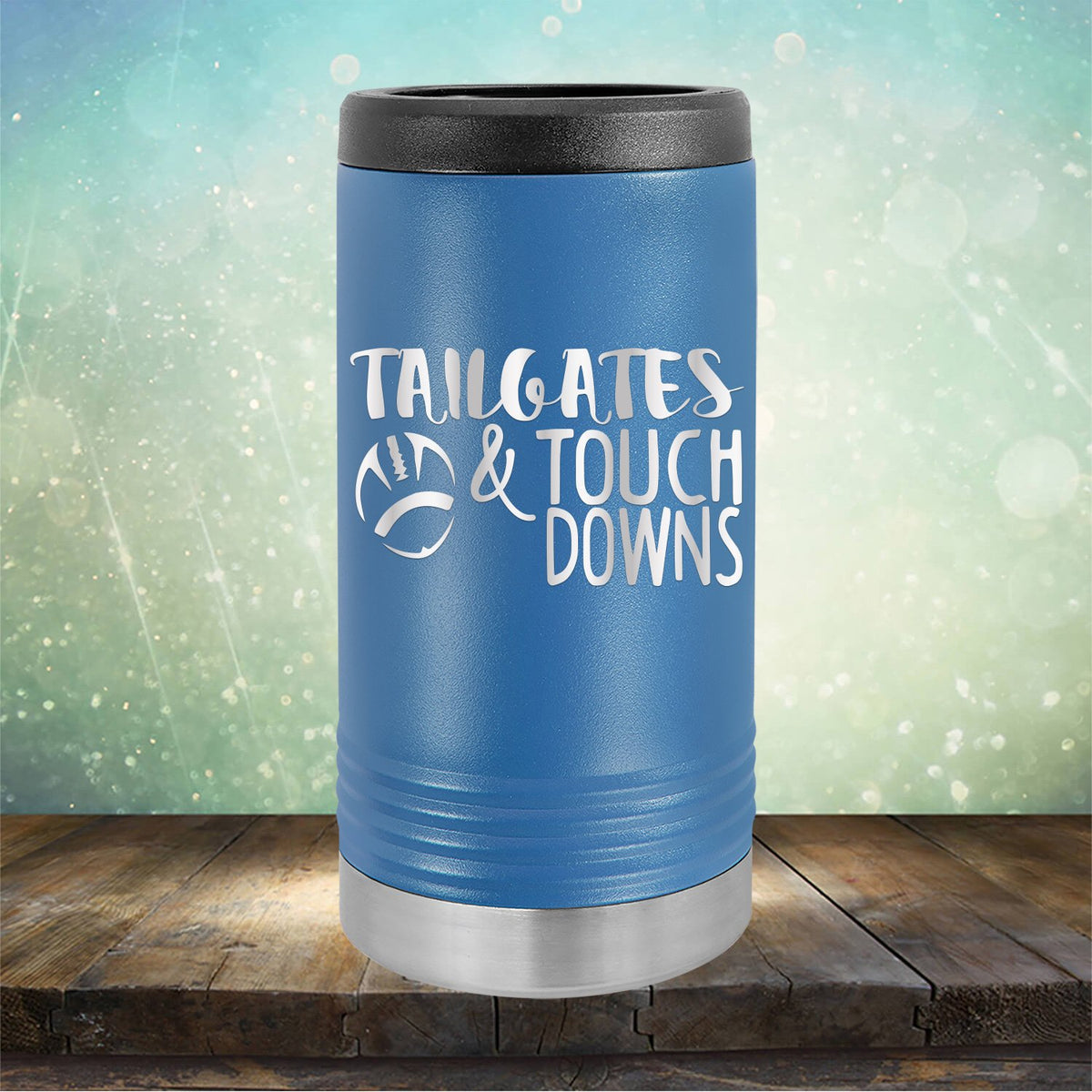Tailgates &amp; Touchdowns - Laser Etched Tumbler Mug