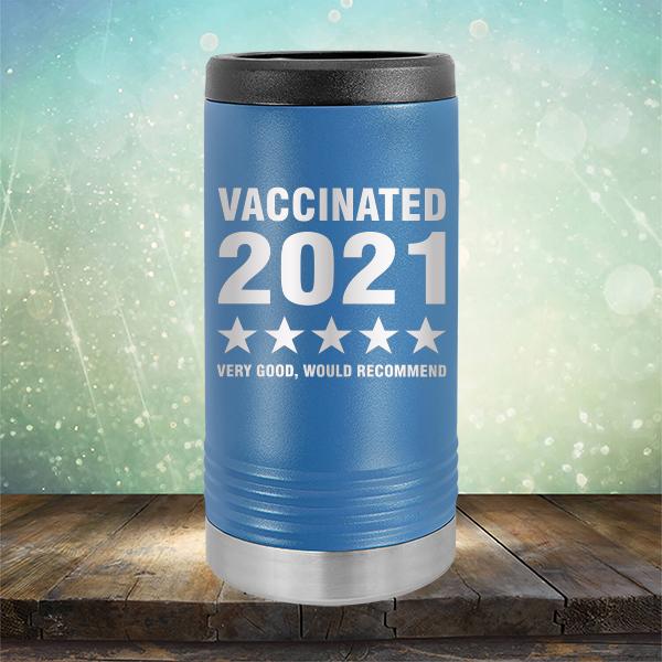 Vaccinated 2021 Very Good Would Recommend - Laser Etched Tumbler Mug
