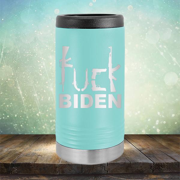 Fuck Biden Guns - Laser Etched Tumbler Mug