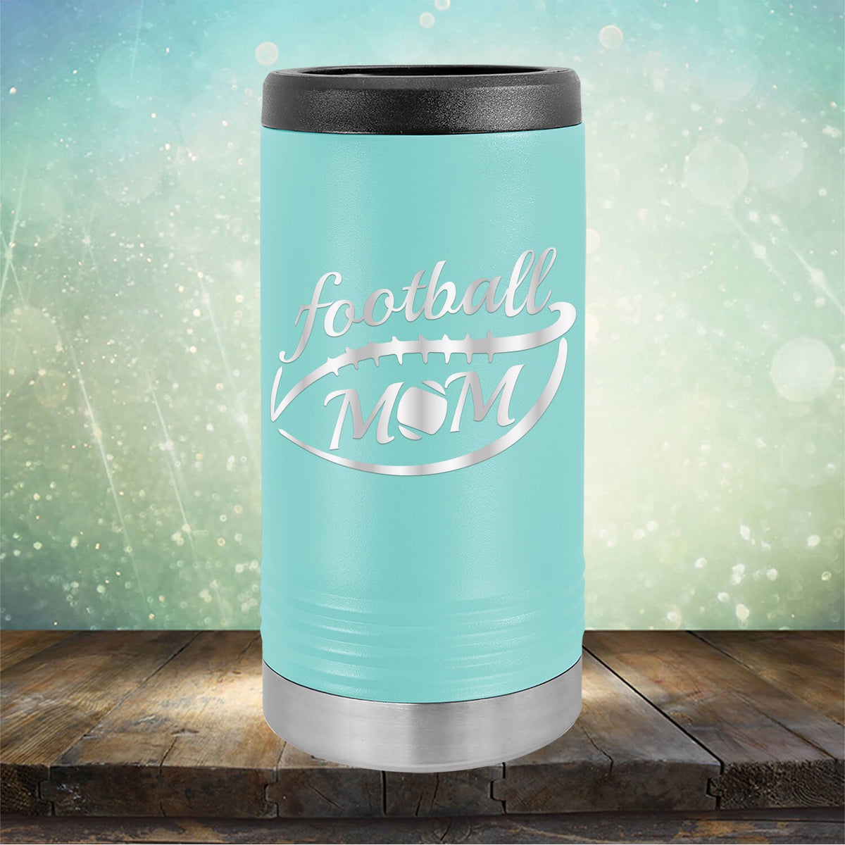 Football Mom - Laser Etched Tumbler Mug