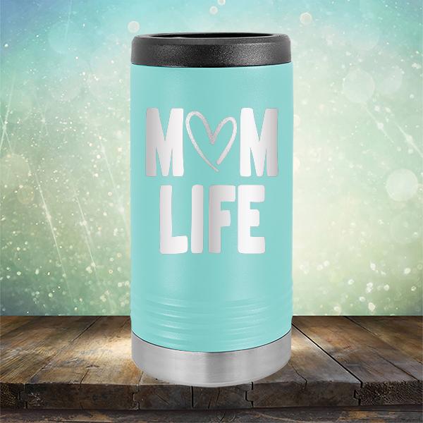 Mom Life with Heart - Laser Etched Tumbler Mug