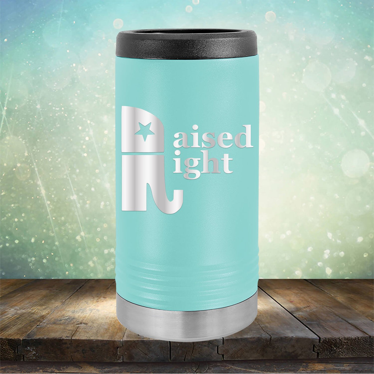 Elephant Raised Right - Laser Etched Tumbler Mug