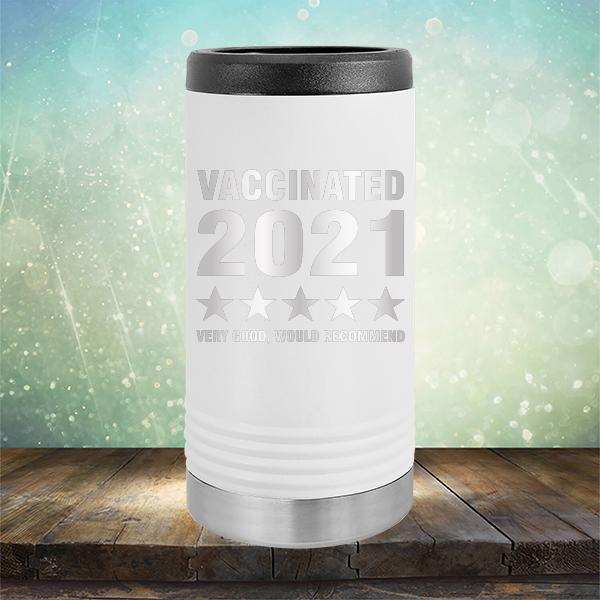 Vaccinated 2021 Very Good Would Recommend - Laser Etched Tumbler Mug
