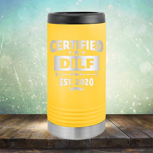 Certified DILF Est. 2020 - Laser Etched Tumbler Mug