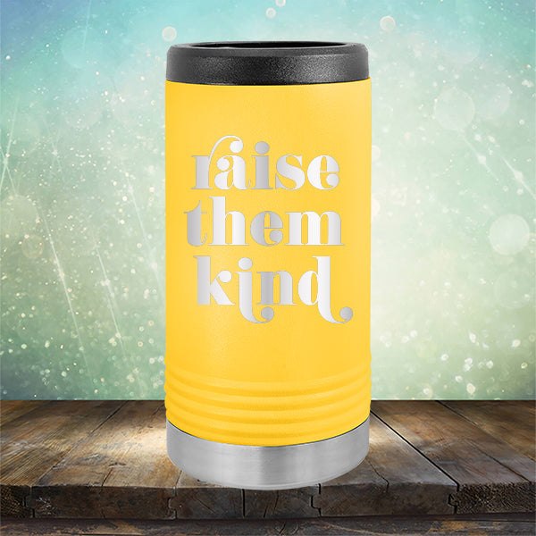 Raise Them Kind - Laser Etched Tumbler Mug