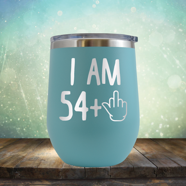 I Am 54 plus 1 - Stemless Wine Cup