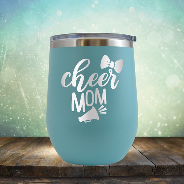 Cheer Mom - Stemless Wine Cup