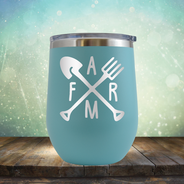 Farm Cross - Stemless Wine Cup