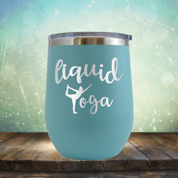 Liquid Yoga - Stemless Wine Cup