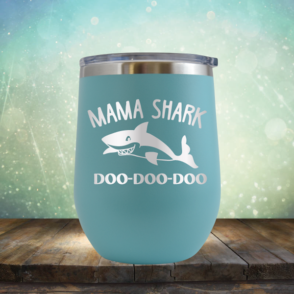 Mama Shark - Stemless Wine Cup