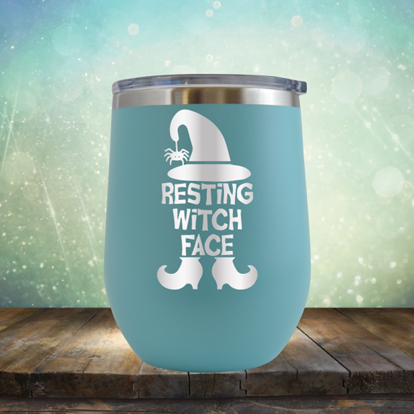 Resting Witch Face - Stemless Wine Cup