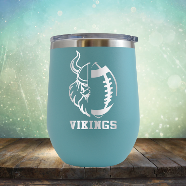 Vikings Minnesota Football - Stemless Wine Cup