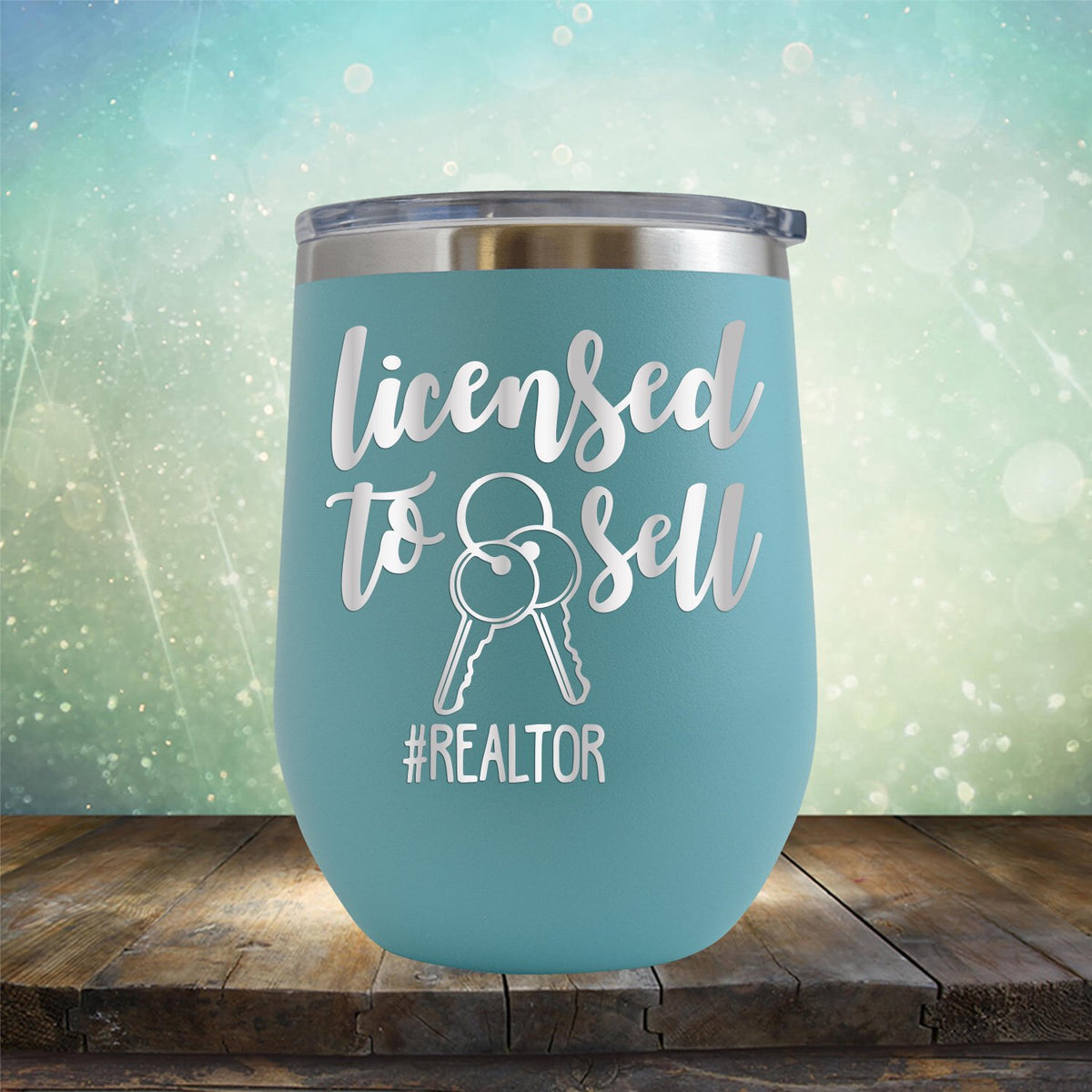 Licensed To Sell - Stemless Wine Cup
