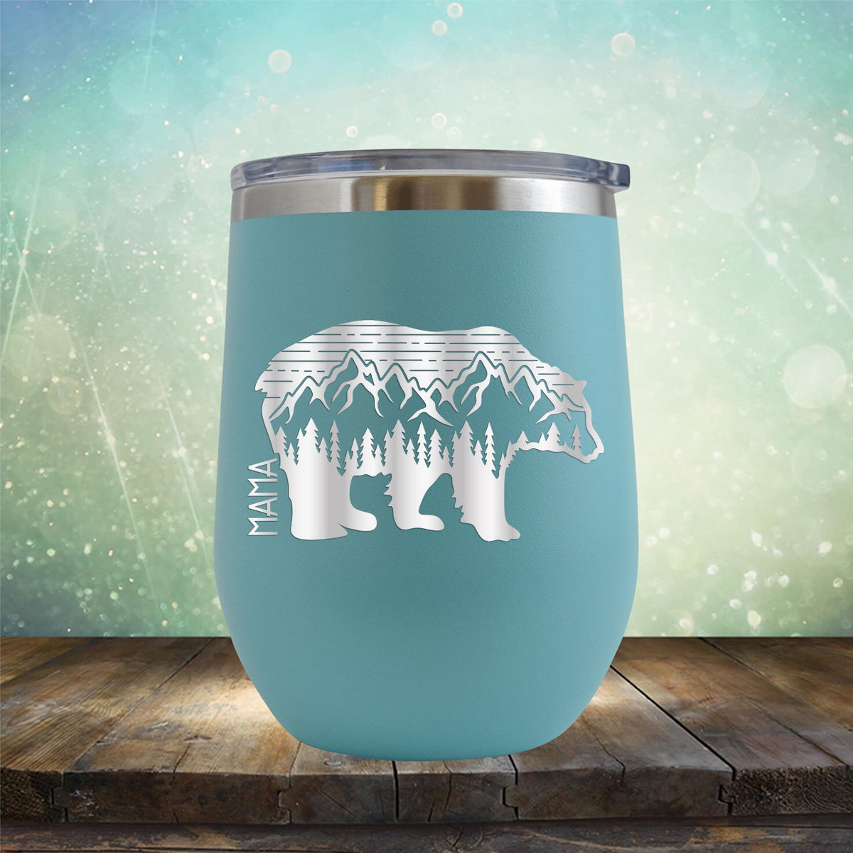 Mama Bear Adventure - Stemless Wine Cup