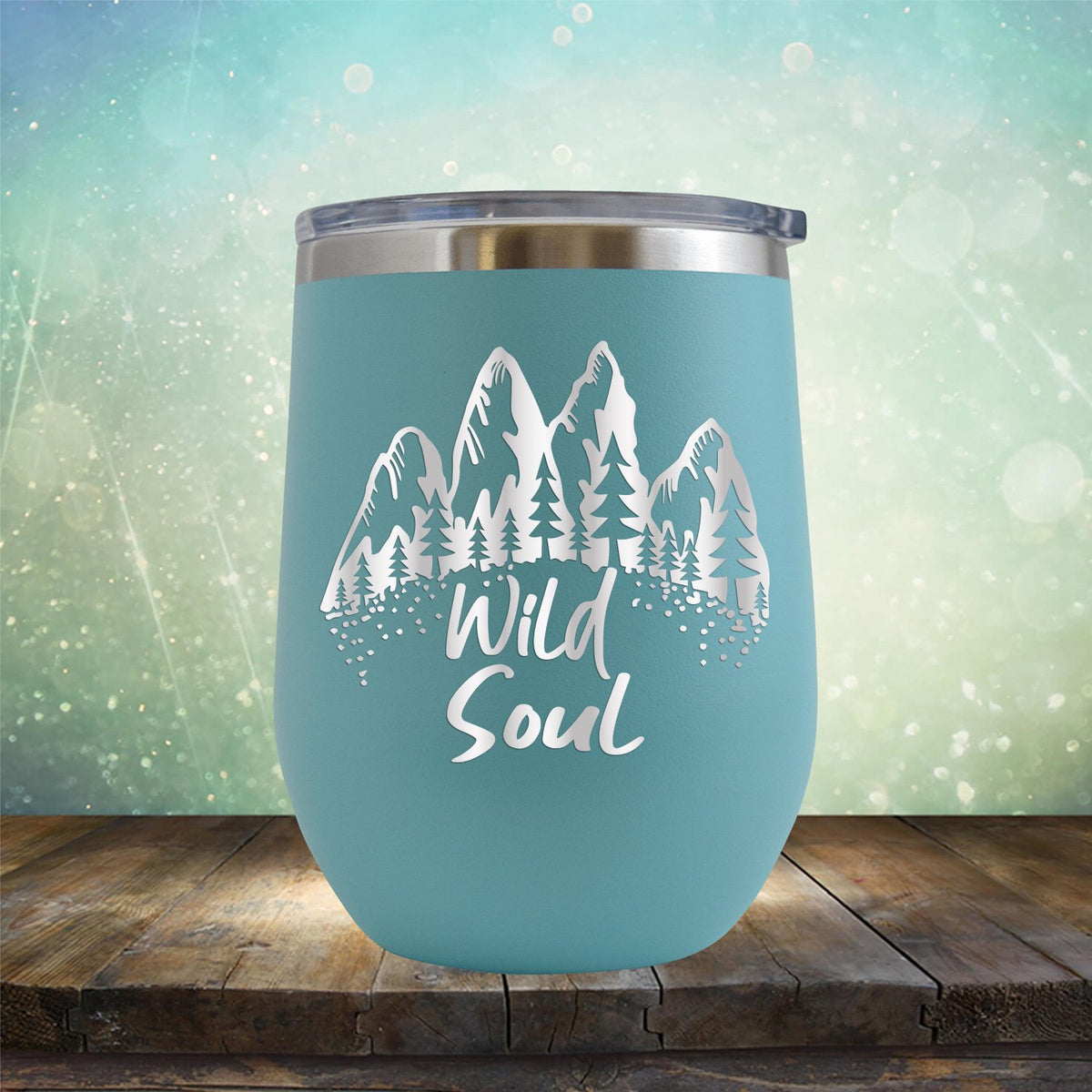 Mountain Wild Soul - Stemless Wine Cup