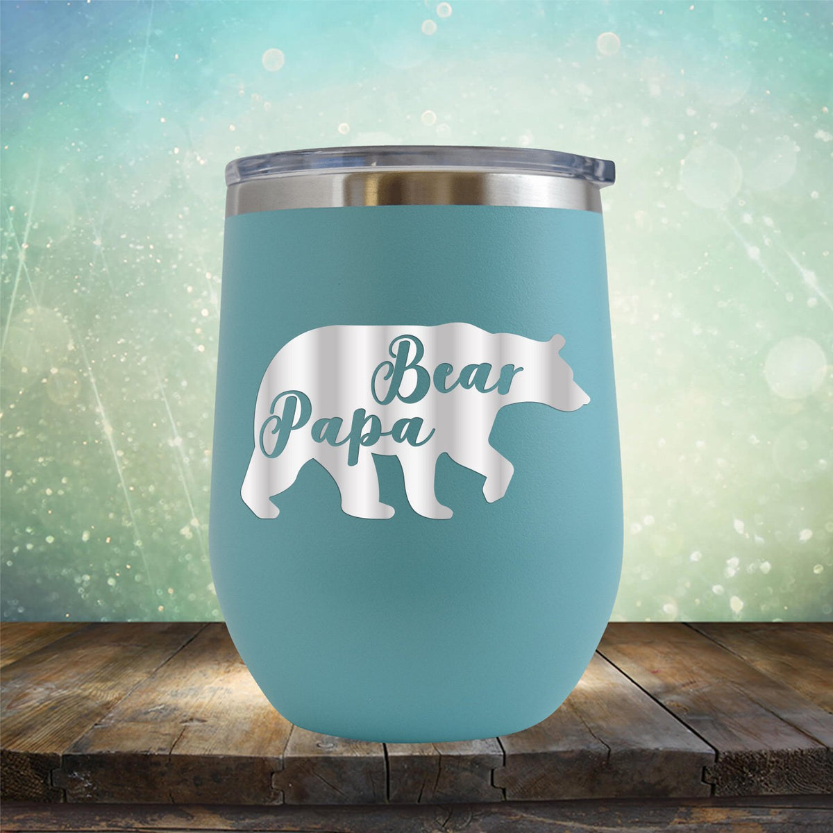 Papa Bear - Stemless Wine Cup