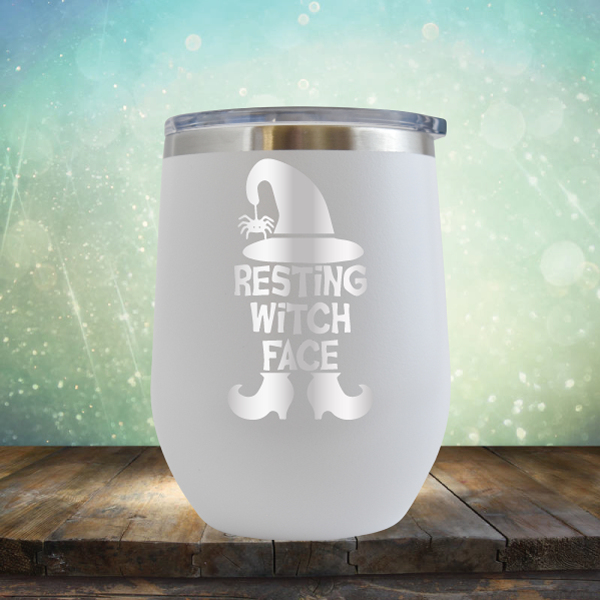 Resting Witch Face - Stemless Wine Cup