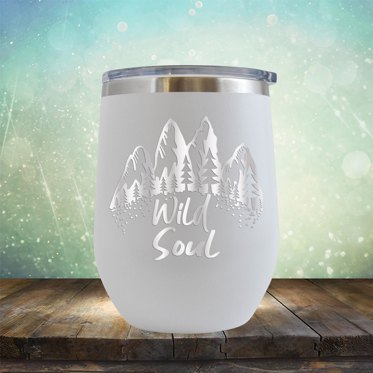 Mountain Wild Soul - Stemless Wine Cup