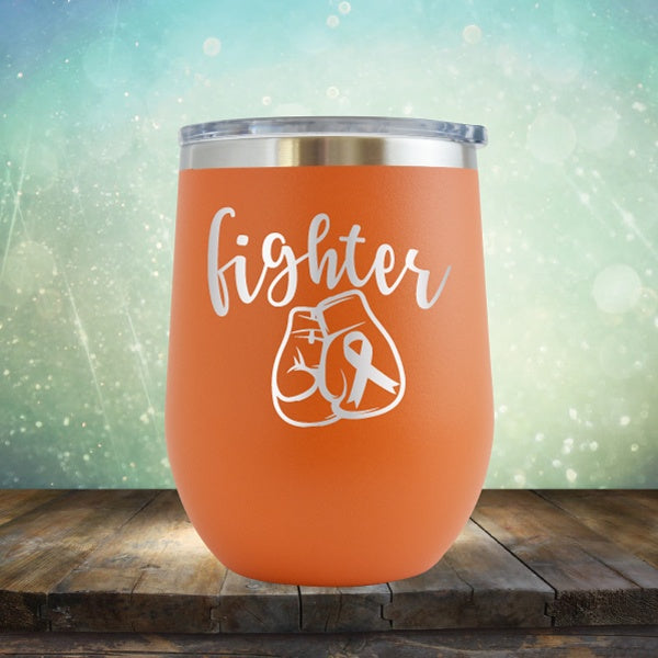 Cancer Fighter - Wine Tumbler