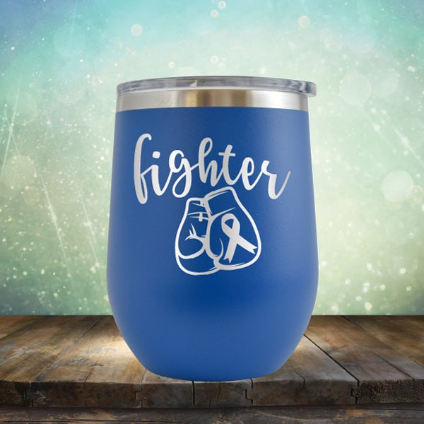 Cancer Fighter - Wine Tumbler