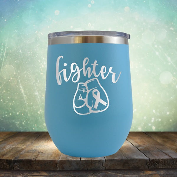 Cancer Fighter - Wine Tumbler