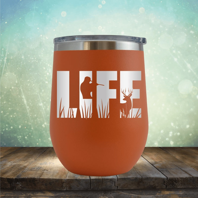 Hunt Life - Wine Tumbler