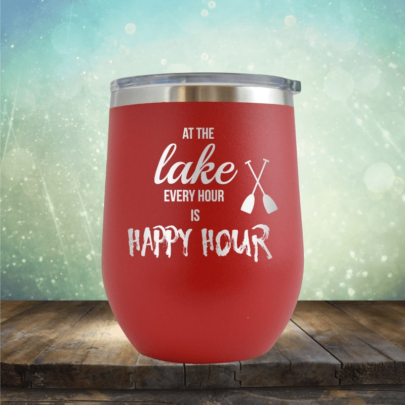 Lake Life - Wine Tumbler