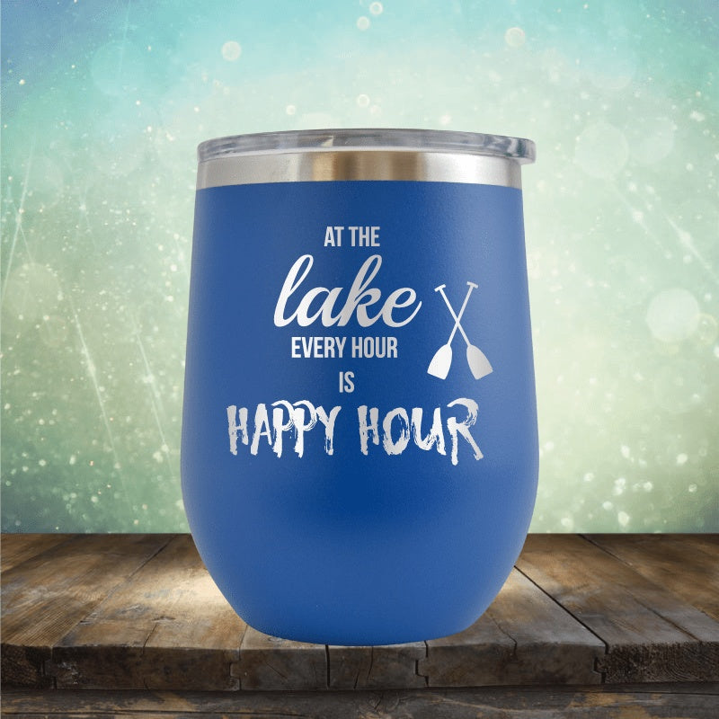 Lake Life - Wine Tumbler