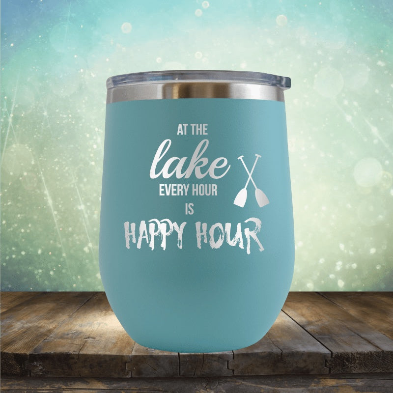 Lake Life - Wine Tumbler