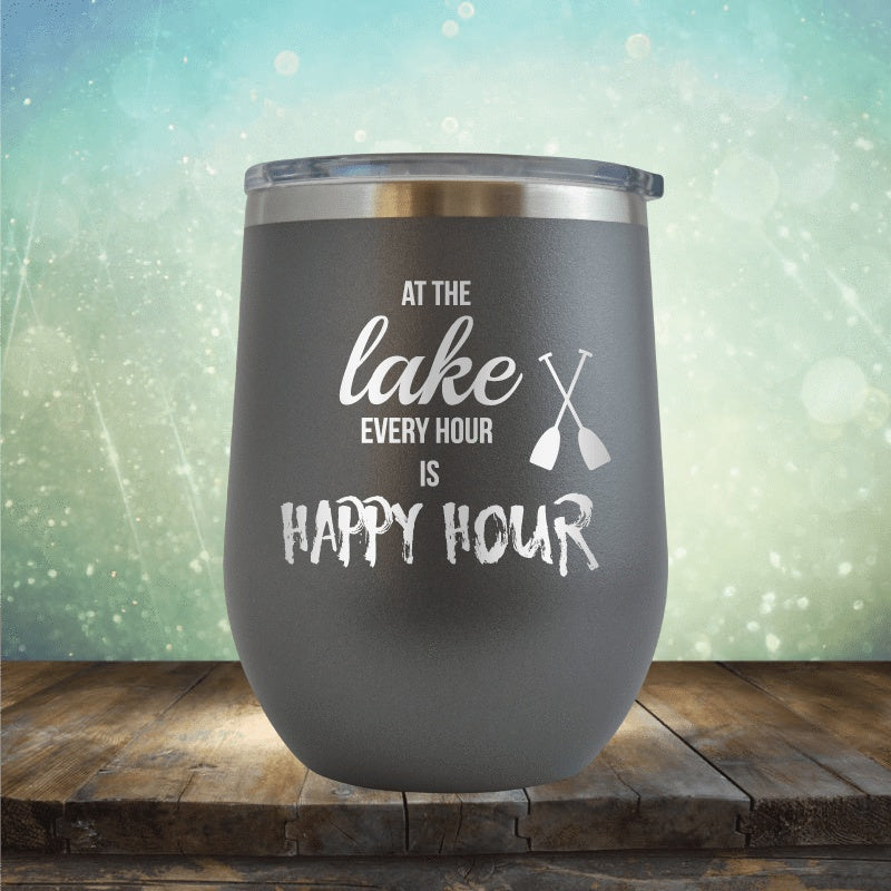 Lake Life - Wine Tumbler