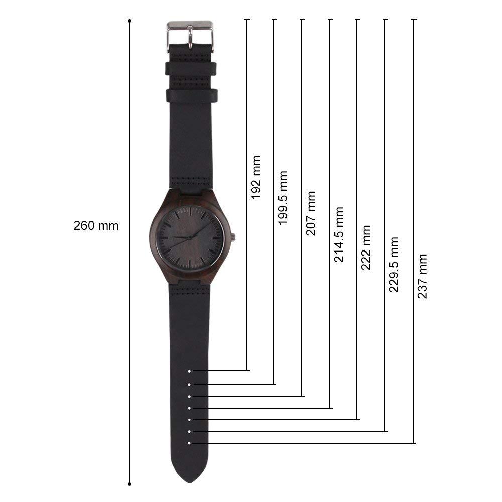 To My Husband I Love You - Engraved Zebra Watch
