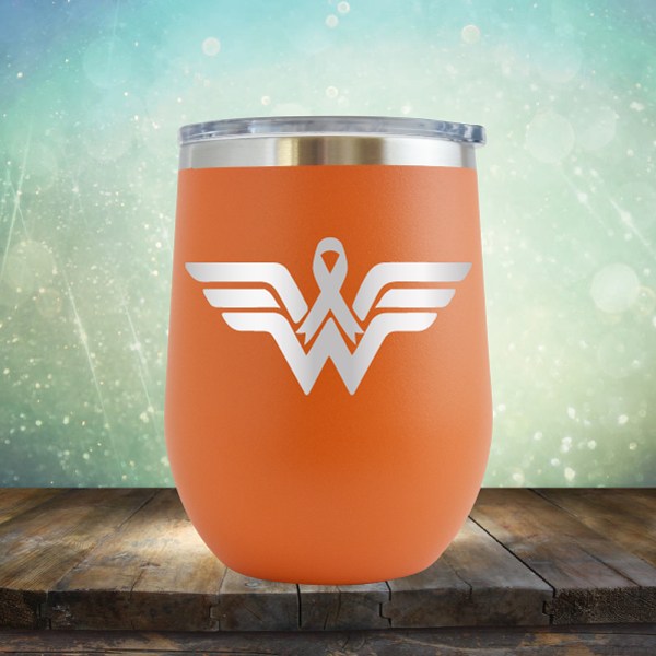 Wonder Woman Cancer - Wine Tumbler