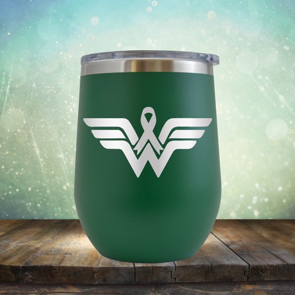 Wonder Woman Cancer - Wine Tumbler